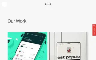 District2 homepage website preview