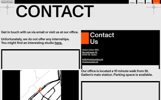 Union Union homepage website preview