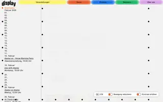 display homepage website preview