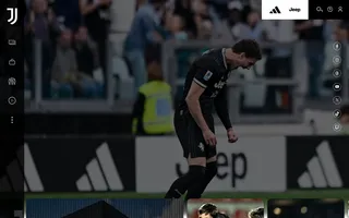 Juventus homepage website preview