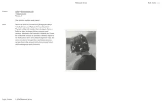 Muhassad Al-Ani homepage website preview