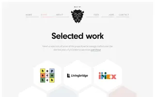 Built By Buffalo homepage website preview