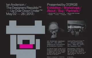 Up Over Down Under homepage website preview