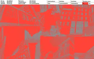 Art au Centre Genève homepage website preview
