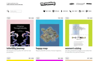 Pudding homepage website preview