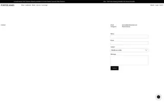 Porter James homepage website preview