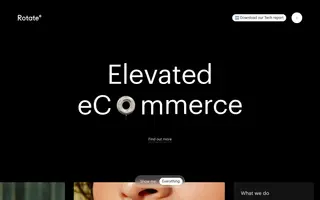 Rotate homepage website preview