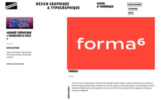 Atelier La Casse homepage website preview