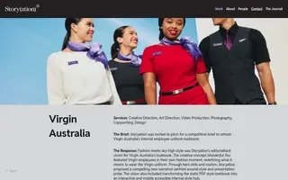 Storyation homepage website preview