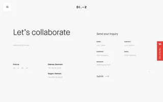 District2 homepage website preview