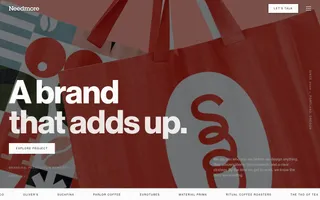 Needmore homepage website preview