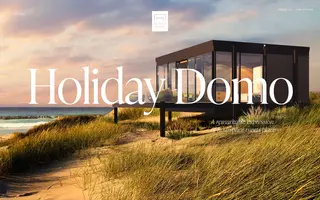 Stella Domo homepage website preview