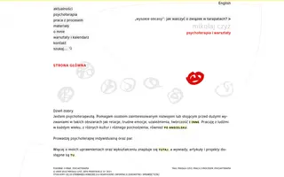 Mikołaj Czyż homepage website preview