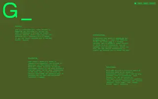 Gwen Bogaert homepage website preview