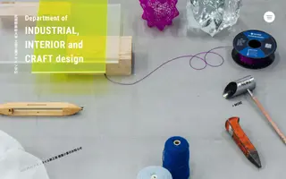 Musashino Art University homepage website preview