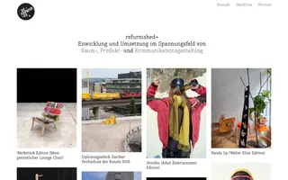 refurnished+ homepage website preview
