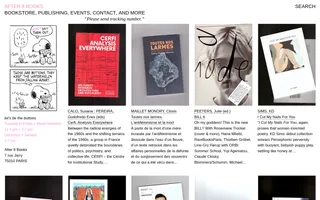 After 8 Books homepage website preview