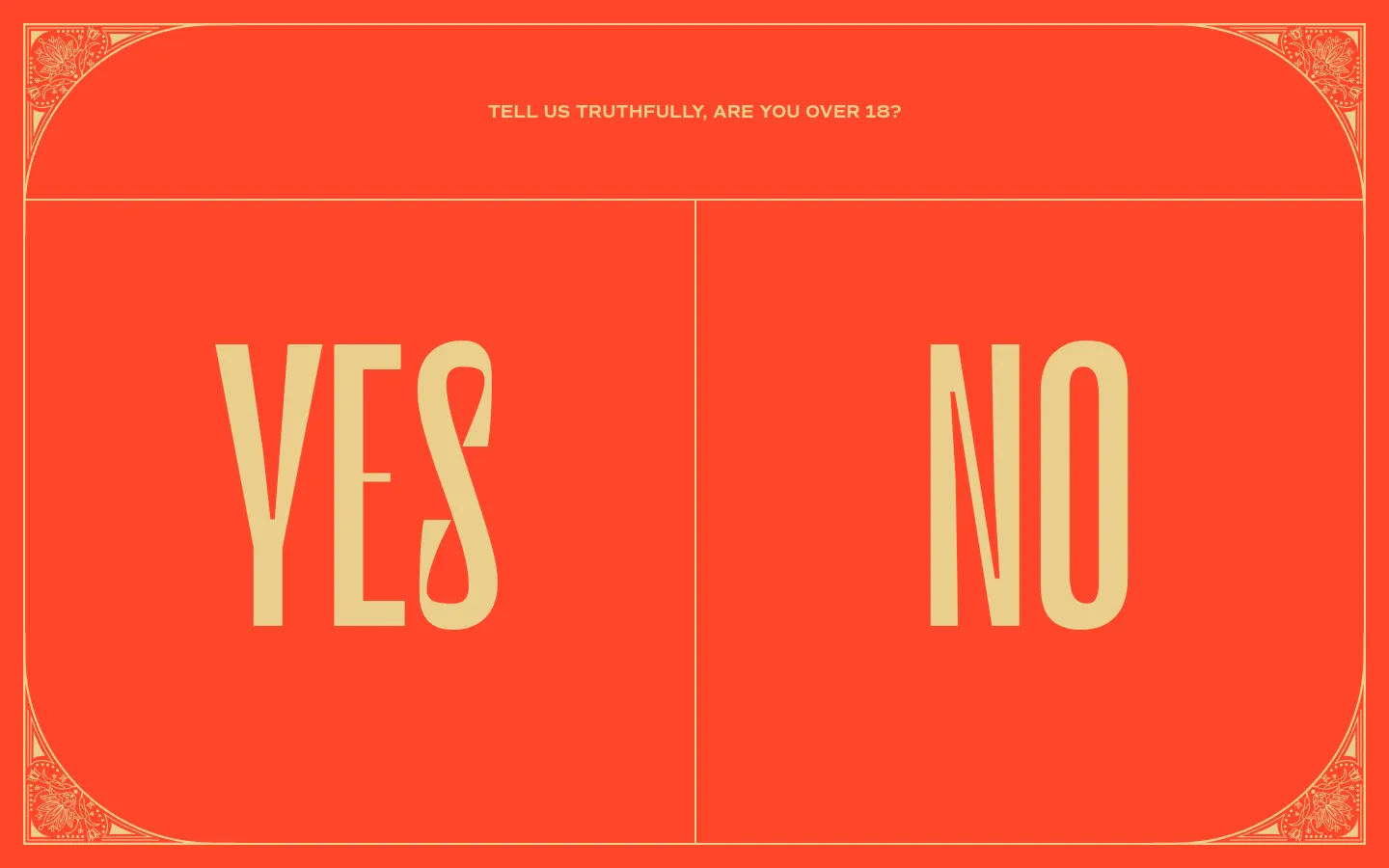 The desktop Contact page features a large hero image of a Moksha Gin bottle against a warm background. Below, a 'Say Hey' section includes a brief greeting, a link to the stockists page, and social media icons for Facebook and Instagram. The layout is spacious with a minimalist aesthetic using cream and earthy tones.