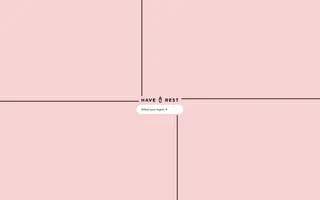 Have A Rest homepage website preview