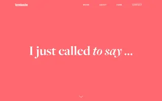 formdusche homepage website preview