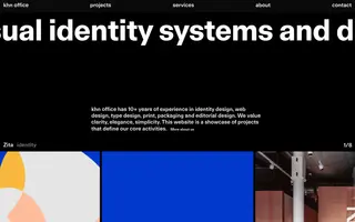 khn office homepage website preview