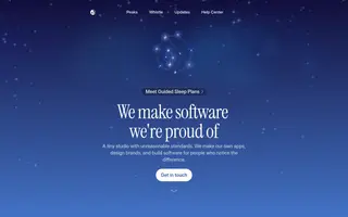 Vogelhaus homepage website preview