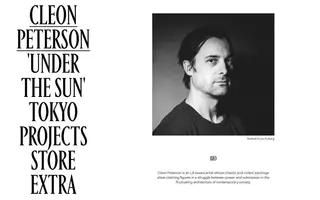Cleon Peterson homepage website preview