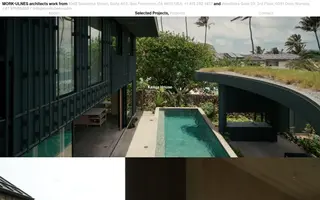 MORK-ULNES homepage website preview