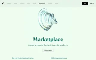 Letter homepage website preview