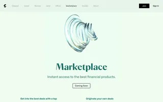 Letter homepage website preview