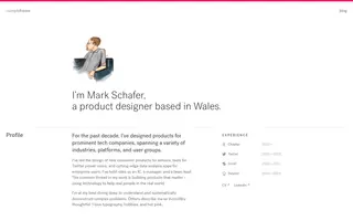 asimpleframe homepage website preview