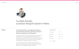 asimpleframe homepage website preview