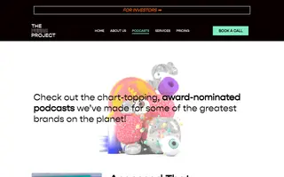 The Peers Project homepage website preview