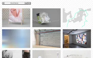 David Herren homepage website preview