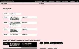 Constructive Disobedience homepage website preview