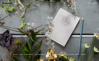 Teacake homepage website preview