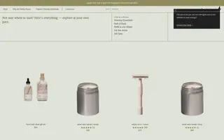 Well kept homepage website preview