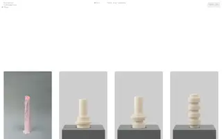 helenedelmarmol.com homepage website preview