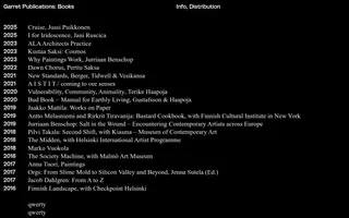Garret Publications homepage website preview