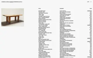 Same Old homepage website preview