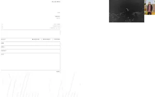 Willem Ardui homepage website preview