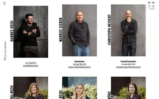 Weingut Hannes Reeh homepage website preview