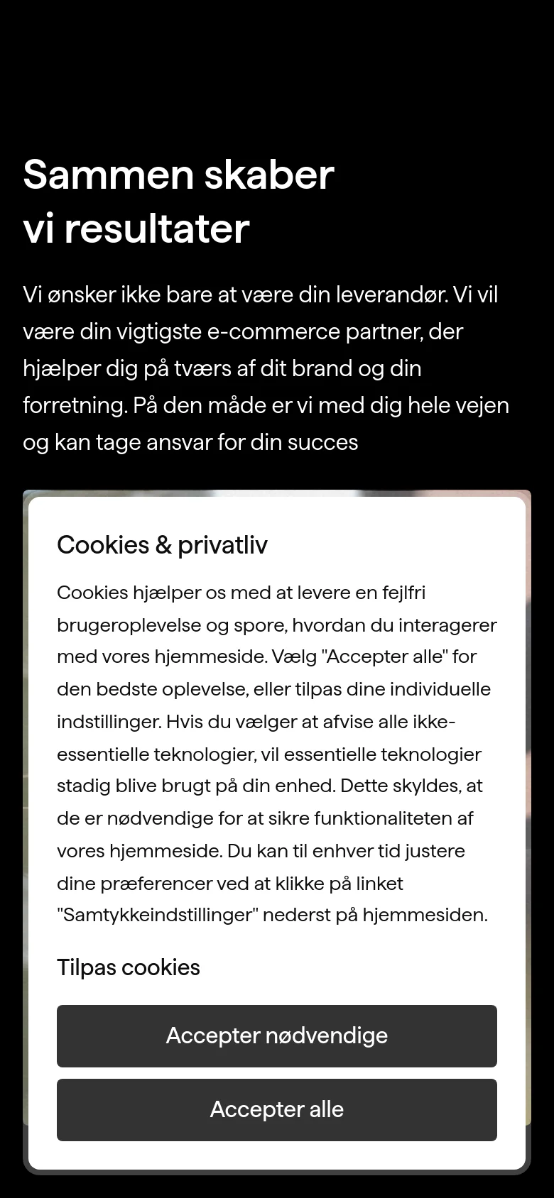 Grafikr Services mobile website screenshot