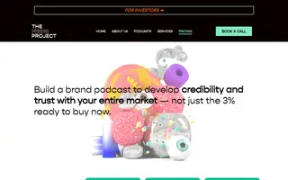 The Peers Project homepage website preview
