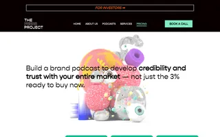 The Peers Project homepage website preview
