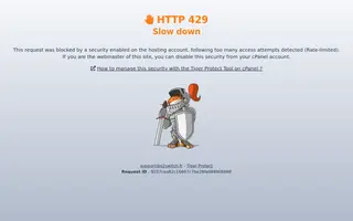 Poster homepage website preview
