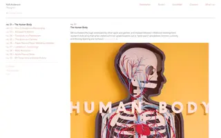 Kelli Anderson homepage website preview