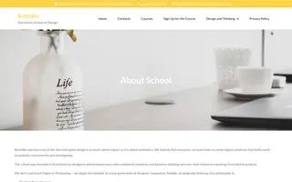 ButtoBiz homepage website preview