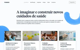 nobox homepage website preview
