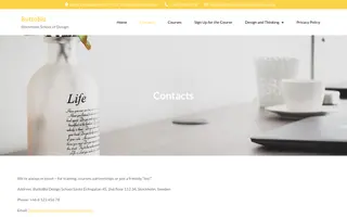 ButtoBiz homepage website preview